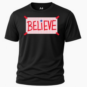 Philadelphia Baseball Believe Cooling Performance Crew T-Shirt