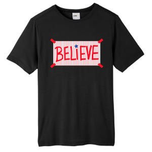 Philadelphia Baseball Believe Tall Fusion ChromaSoft Performance T-Shirt