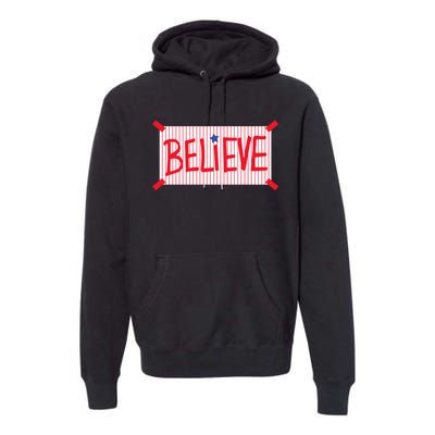 Philadelphia Baseball Believe Premium Hoodie