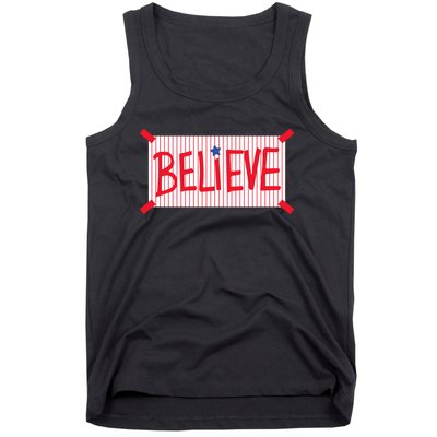 Philadelphia Baseball Believe Tank Top