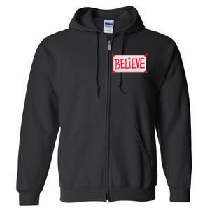 Philadelphia Baseball Believe Full Zip Hoodie