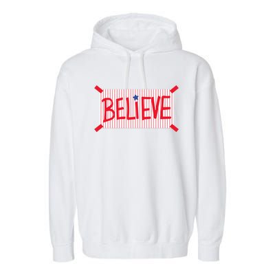 Philadelphia Baseball Believe Garment-Dyed Fleece Hoodie