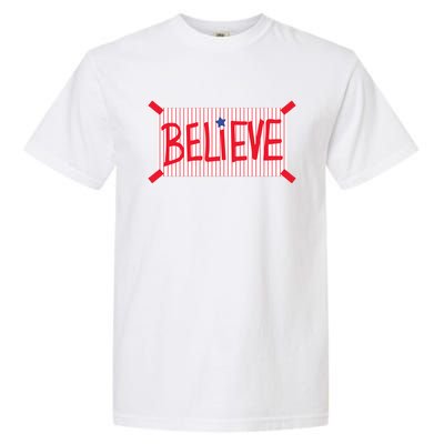 Philadelphia Baseball Believe Garment-Dyed Heavyweight T-Shirt