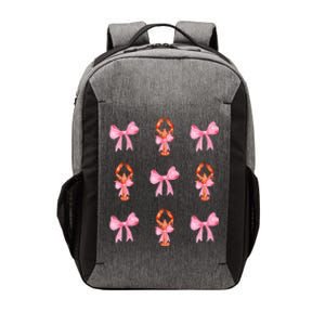 Pink Bow Cute Coquette Crawfish Y2k Clean Girl Aesthetic Vector Backpack