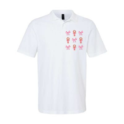 Pink Bow Cute Coquette Crawfish Y2k Clean Girl Aesthetic Softstyle Adult Sport Polo