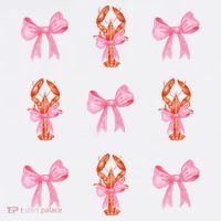 Pink Bow Cute Coquette Crawfish Y2k Clean Girl Aesthetic Cooling Performance Long Sleeve Crew