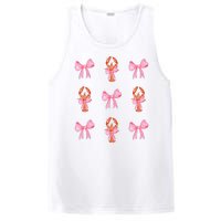 Pink Bow Cute Coquette Crawfish Y2k Clean Girl Aesthetic PosiCharge Competitor Tank