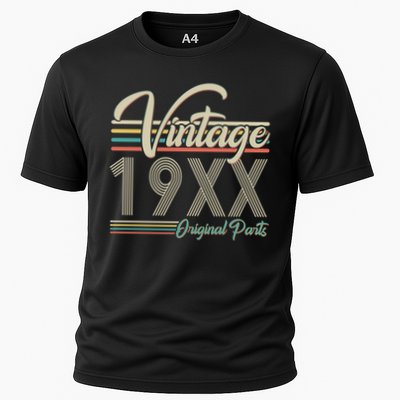 Personalize Birthday Custom Year Retro Vintage Performance Shirt