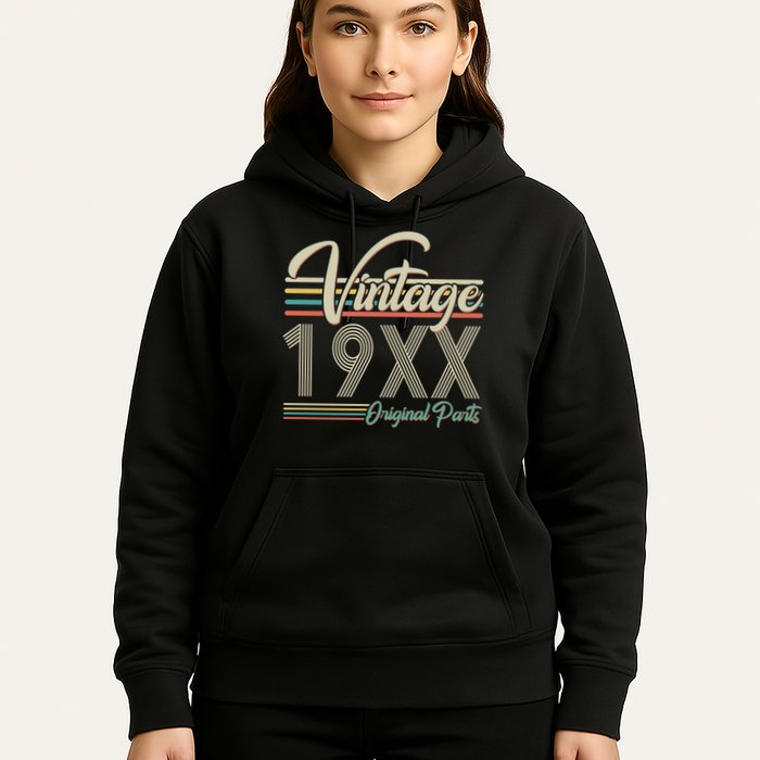 Personalize Birthday Custom Year Retro Vintage Hoodie