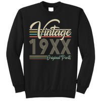 Personalize Birthday Custom Year Retro Vintage Sweatshirt