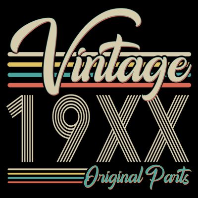 Personalize Birthday Custom Year Retro Vintage T-Shirt