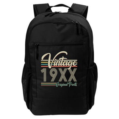 Personalize Birthday Custom Year Retro Vintage Backpack