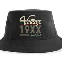 Personalize Birthday Custom Year Retro Vintage Sustainable Bucket Hat