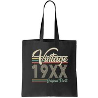 Personalize Birthday Custom Year Retro Vintage Bag