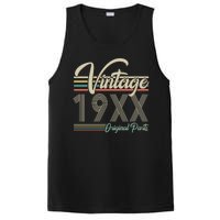 Personalize Birthday Custom Year Retro Vintage PosiCharge Competitor Tank