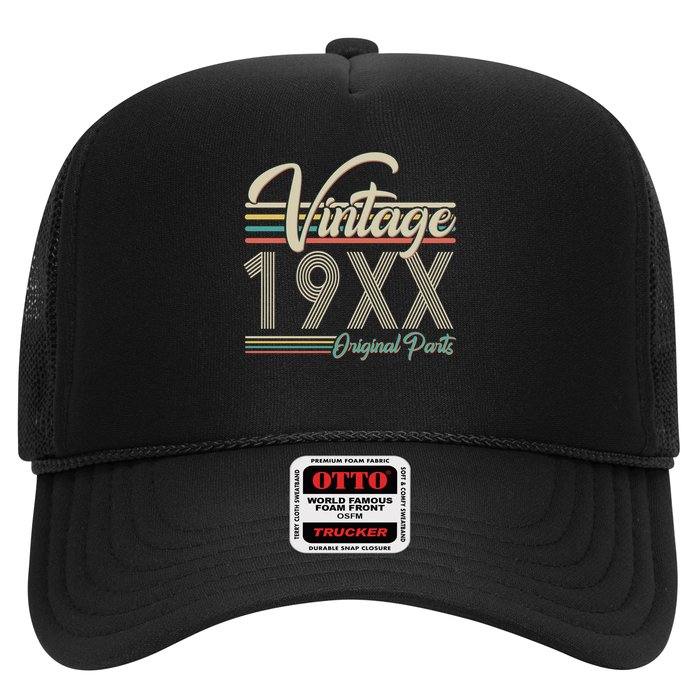 Personalize Birthday Custom Year Retro Vintage Hat