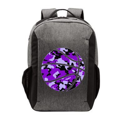 Purple Basketball Camo Purple Camouflage Basketball Vector Backpack