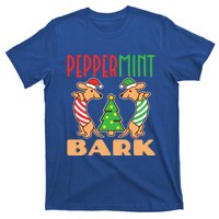 Peppermint Bark Christmas Doxie Dachshund Dog Pun Xmas Cute Gift T-Shirt