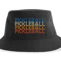 Pickle Ball Classic Retro Pickleball Sustainable Bucket Hat