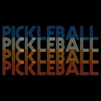Pickle Ball Classic Retro Pickleball Sustainable Bucket Hat