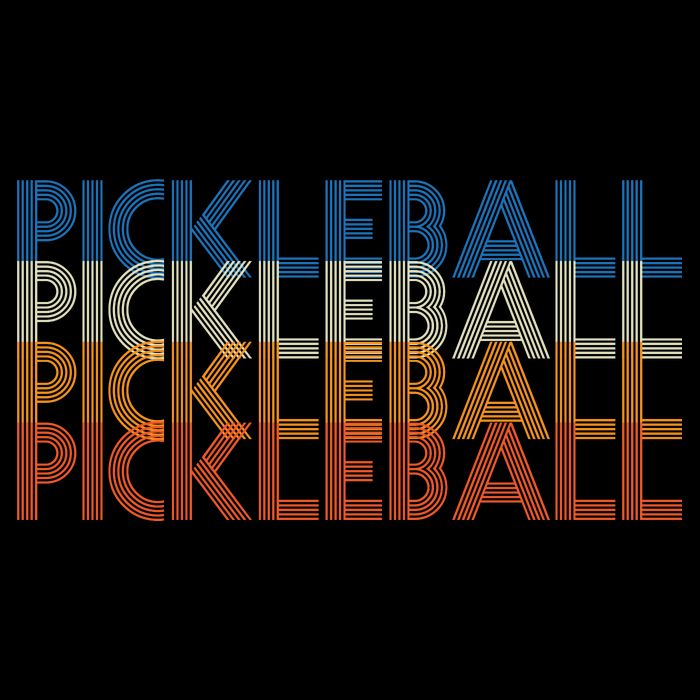 Pickle Ball Classic Retro Pickleball Sustainable Bucket Hat