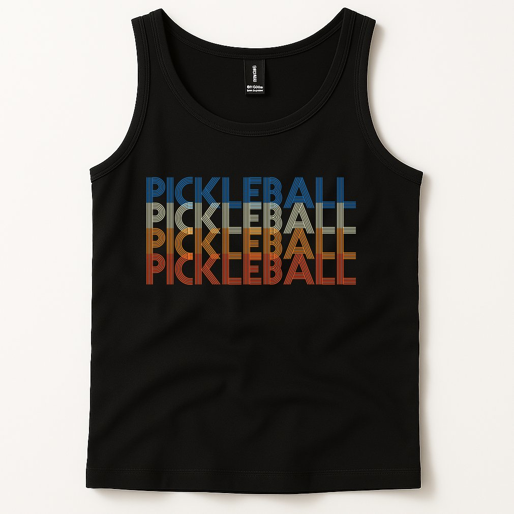 Pickle Ball Classic Retro Pickleball Tank Top