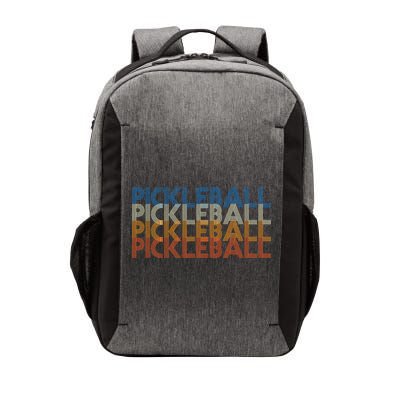 Pickle Ball Classic Retro Pickleball Vector Backpack