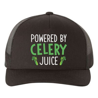 Powered By Celery Juice Yupoong Adult 5-Panel Trucker Hat