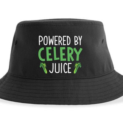 Powered By Celery Juice Sustainable Bucket Hat