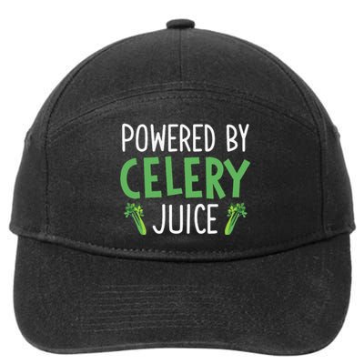 Powered By Celery Juice 7-Panel Snapback Hat