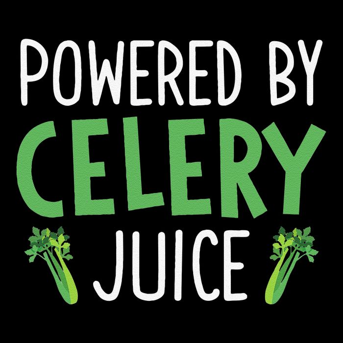 Powered By Celery Juice Bucket Hat
