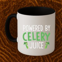 Powered By Celery Juice Mug