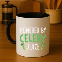 Powered By Celery Juice Mug