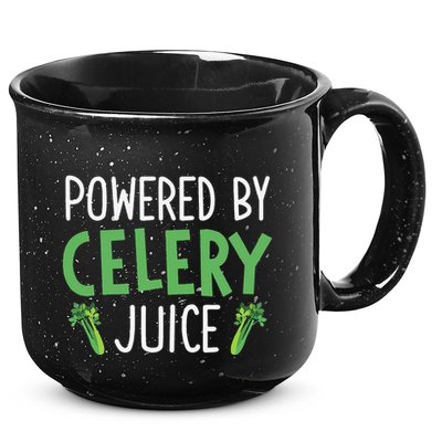 Powered By Celery Juice 15oz Campfire Ceramic Mug