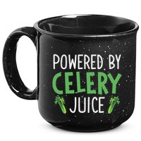 Powered By Celery Juice 15oz Campfire Ceramic Mug