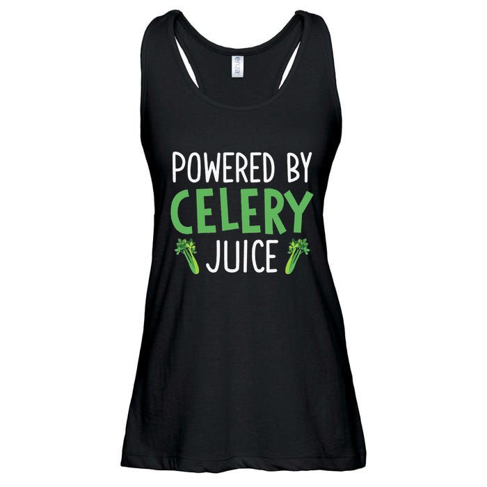 Powered By Celery Juice Ladies Essential Flowy Tank