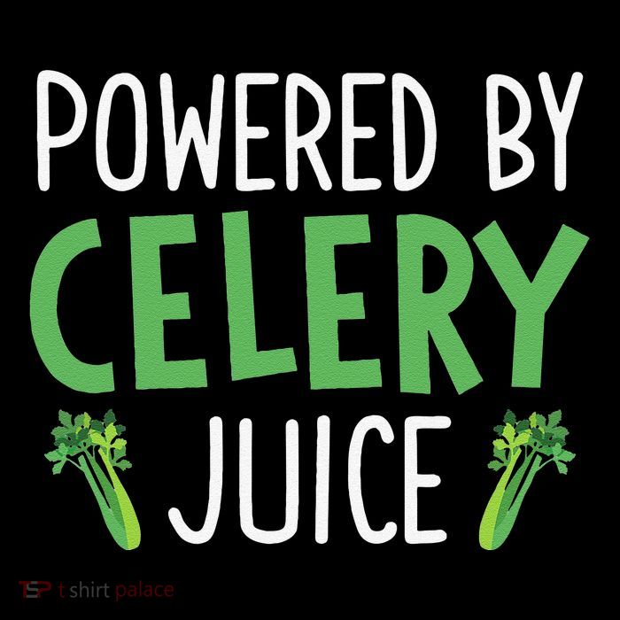 Powered By Celery Juice Premium T-Shirt