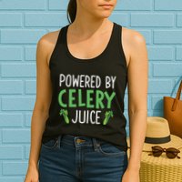 Powered By Celery Juice Womens Tank Top