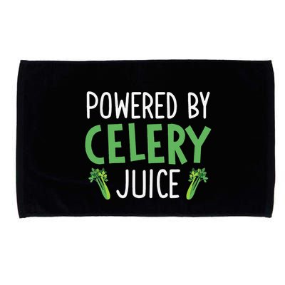 Powered By Celery Juice Microfiber Hand Towel