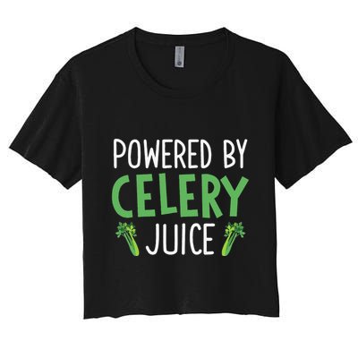 Powered By Celery Juice Crop Top