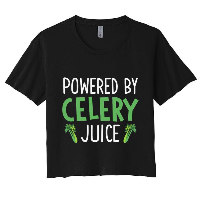 Powered By Celery Juice Crop Top