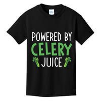 Powered By Celery Juice Kids T-Shirt