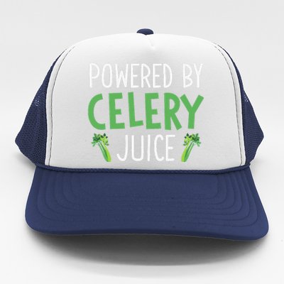 Powered By Celery Juice Trucker Hat