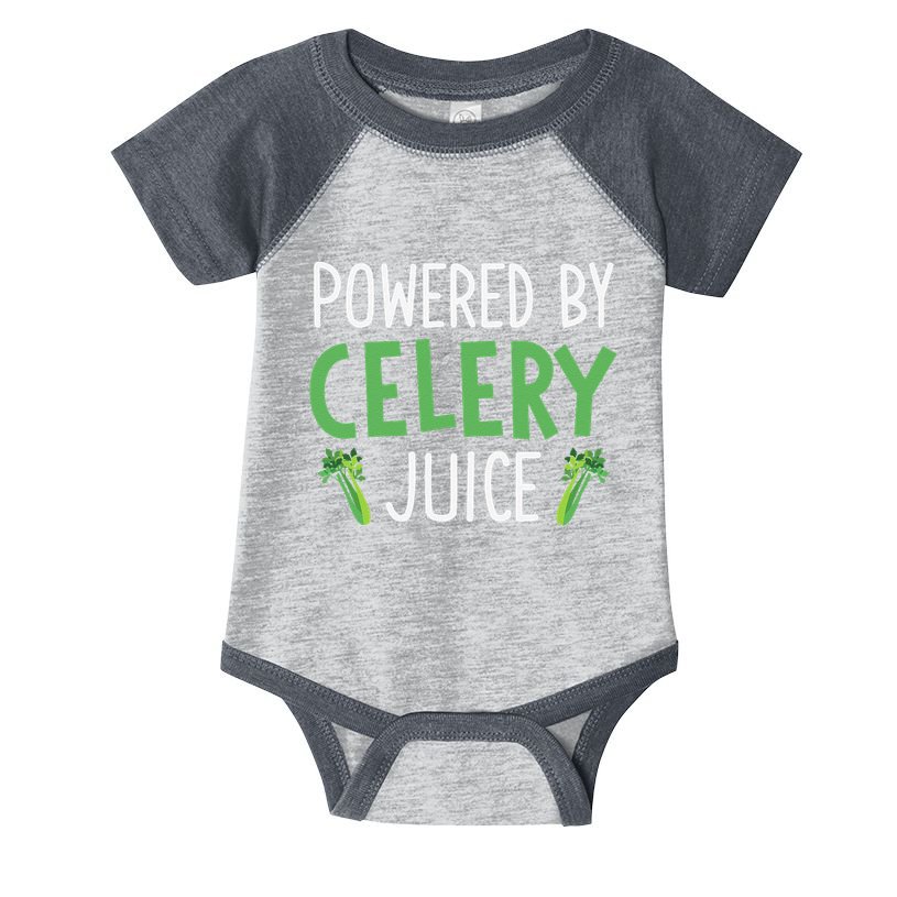 Powered By Celery Juice Infant Baby Jersey Bodysuit