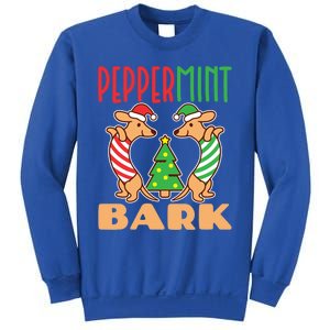 Peppermint Bark Christmas Doxie Dachshund Dog Pun Xmas Gift Sweatshirt