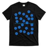 Pickleball Blue Camouflage Shirt T-Shirt