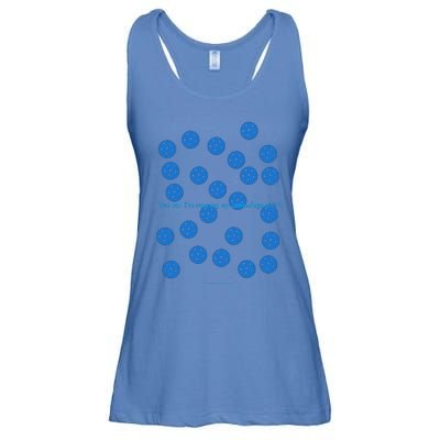 Pickleball Blue Camouflage Shirt Ladies Essential Flowy Tank