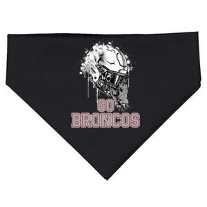 Palm Beach Central Broncos Rising Helmet Go USA-Made Doggie Bandana