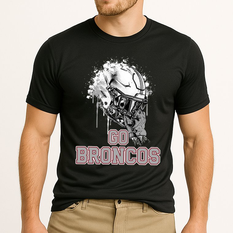 Palm Beach Central Broncos Rising Helmet Go Performance Shirt