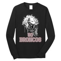 Palm Beach Central Broncos Rising Helmet Go Long Sleeve Shirt